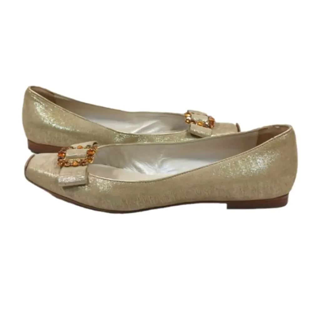 Dior Ballet Flats Authenticated EUC Size 39 US 9  S2750